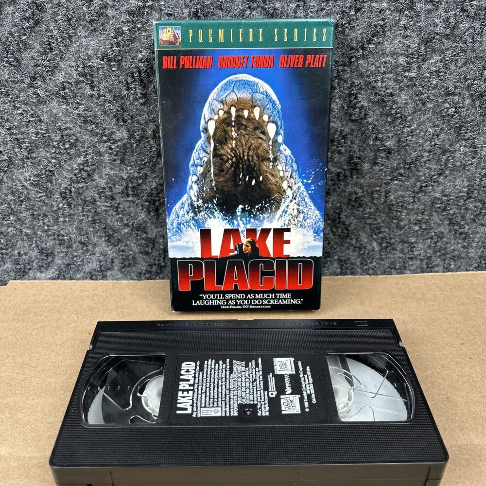 Lake Placid VHS 1999 Bridget Fonda, Bill Pullman, Oliver Platt, Betty White